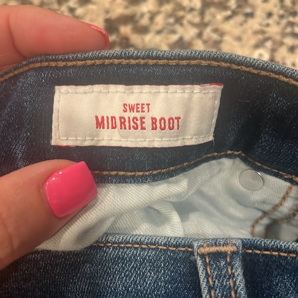 NWOT Lucky Brand Sweet Mid Rise Boot Cut Jeans - Picture 5 of 12